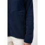 IQONIQ Talung gerecycled polyester fleece jas met rits, donkerblauw (L)