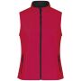 Ladies' Promo Softshell Vest red/black S