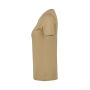 Stretch T-shirt | comfort | dames - Zand, XS