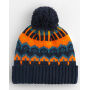 Retro Ski Beanie - Blazing Blue - One Size Retro Ski Beanie - Blazing Blue - One Size