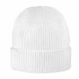 Exclusive Recycled Fine Rib Beanie, Wit