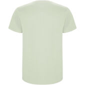 Stafford kindershirt met korte mouwen - Mistgroen - 5/6