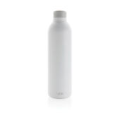 Avira Avior RCS gerecycled roestvrijstalen fles 1L, wit