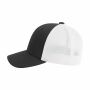 E-Flex Organic Trucker Cap - Zwart/Wit