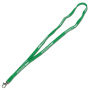 Lanyards - 10 mm vetermodel 1 kleur bedrukt - Groen