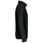 Microfleece met rits kind Black 6/8 jaar