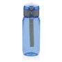 Yide RCS Gerecyclede PET lekvrije afsluitbare fles 600ml, blauw