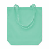 RASSA COLOURED - Stevige canvas boodschappentas - Mintgroen