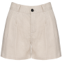 Linnen short dames Linen Sand 34 FR