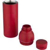 Illuminate 650 ml RCS gerecyclede roestvrijstalen dubbelwandige geïsoleerde waterfles - Rood Illuminate 650 ml RCS gerecyclede roestvrijstalen dubbelwandige geïsoleerde waterfles - Rood