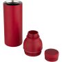 Illuminate 650 ml RCS gerecyclede roestvrijstalen dubbelwandige geïsoleerde waterfles - Rood Illuminate 650 ml RCS gerecyclede roestvrijstalen dubbelwandige geïsoleerde waterfles - Rood