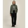 Stella Guider - De dames fleece jas - Khaki (XXL)