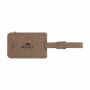 Recycled Leather Luggage Tag bagagelabel