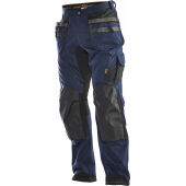 *2164 Stretch trousers hp navy/zwart C148
