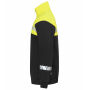 7103 FULL ZIP SWEATSHIRT PGL Black/Yellow 5XL