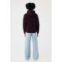 IQONIQ Joshua recycled cotton hoodie, merlot (M)