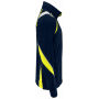 2328 Fleecejacket Navy/Yellow XS