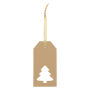 PrinTag Plus Eco - aangepast cadeaulabel, kerstboom