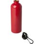 Oregon 750 ml RCS certified single wall stainless steel water bottle with carabiner - Red