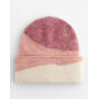 Soft Wave Beanie - Rose Pink/Peach/Vanilla - One Size