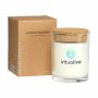 Wooosh Candle Essenza Grande geurkaars - transparant wit