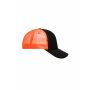 5 Panel Retro Mesh Cap black/neon orange one size