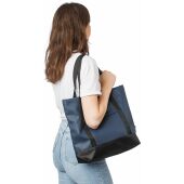 rPET polyester (600D) draagtas Lumi blauw