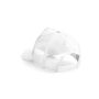 HALF MESH TRUCKER, WHITE/WHITE, One size, BEECHFIELD