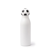 FAFIK Dubbelwandige RVS thermosfles 550 ml - zwart