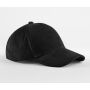 EARTHAWARE® ORGANIC CORD BASEBALL CAP, BLACK, One size, BEECHFIELD