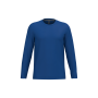 T-shirt ronde hals lange mouwen Royal Blue S