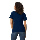 Gildan Polo Softstyle Double Pique SS for her 32 Navy-XL