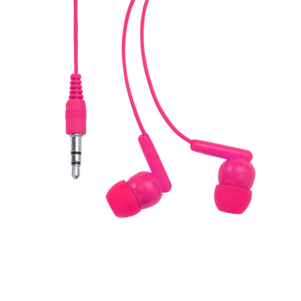 PUNK Oordopjes met kabel in case - roze PUNK Oordopjes met kabel in case - roze