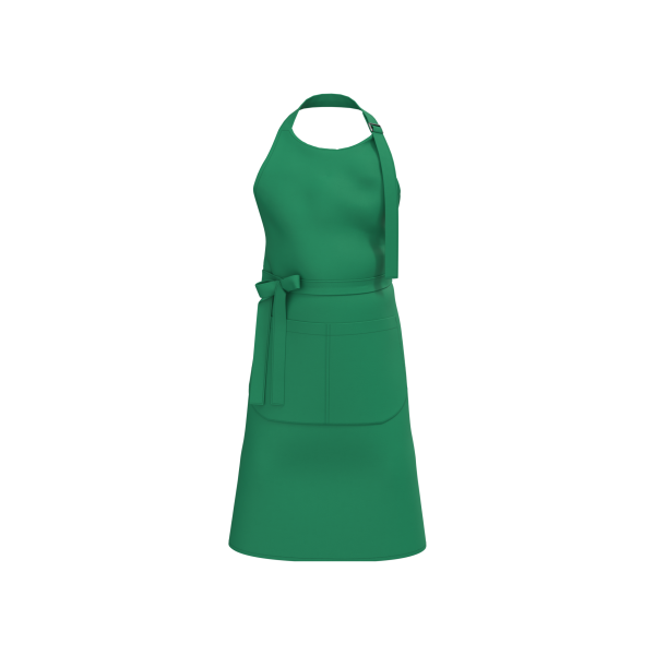 Schort met zak van biologisch katoen Green Field One Size Schort met zak van biologisch katoen Green Field One Size