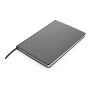 Impact hardcover steenpapier notitieboek A5, zwart