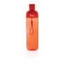 Impact RCS gerecyclede PET lekvrije waterfles 600 ml, rood