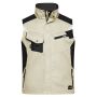Workwear Vest - STRONG - stone/black S Workwear Vest - STRONG - stone/black S