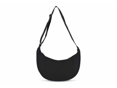 PU-gecoat R-PET 600D halve maan sling tas