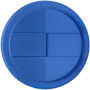 Americano® Eco 350 ml gerecyclede beker met spill-proof deksel - Midden blauw/Wit