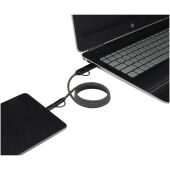 SMART 65 W 100 cm RCS-gecertificeerde magnetische 5-in-1-oplaadkabel - Zwart