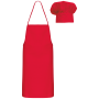 Chefkok-set voor kinderen Red One Size