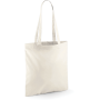 Shopper met lange hengsels Sand One Size Shopper met lange hengsels Sand One Size