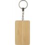Bamboe sleutelhanger Bianca bruin