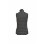 Gewatteerde dames bodywarmer dark grey XS Gewatteerde dames bodywarmer dark grey XS