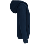 Kinder sweatvest met capuchon Navy 8/10 jaar