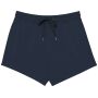 Ecologisch damesshort French Terry  washed navy blue XXL