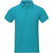 Calgary herenpolo met korte mouwen - Aqua - 3XL