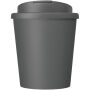Americano® Espresso Eco 250 ml gerecyclede beker met knoeibestendig deksel - Grijs