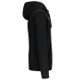 Sweatvest met capuchon Black XL