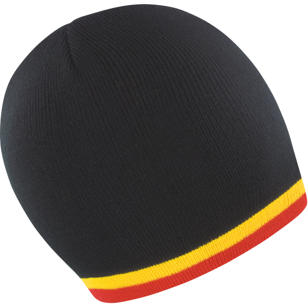 National Beanie Black / Yellow / Red One Size National Beanie Black / Yellow / Red One Size
